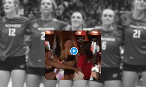 wisconsin nudes leaked|Wisconsin womens volleyball team private photos, video shared。